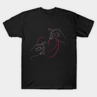 Red String of Fate T-Shirt